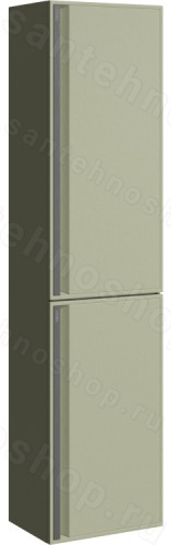 Шкаф-пенал Aqwella Пьюр PUR0535SH 35x140, зеленый