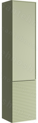 Шкаф-пенал Aqwella Боско BOS0535SH + BOS07RAM99SH + BOS07VOL52SH 35x151, зеленый