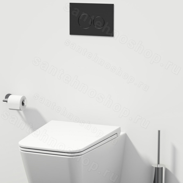 Кнопка смыва для инсталляции VitrA Origin 740-1601, черный