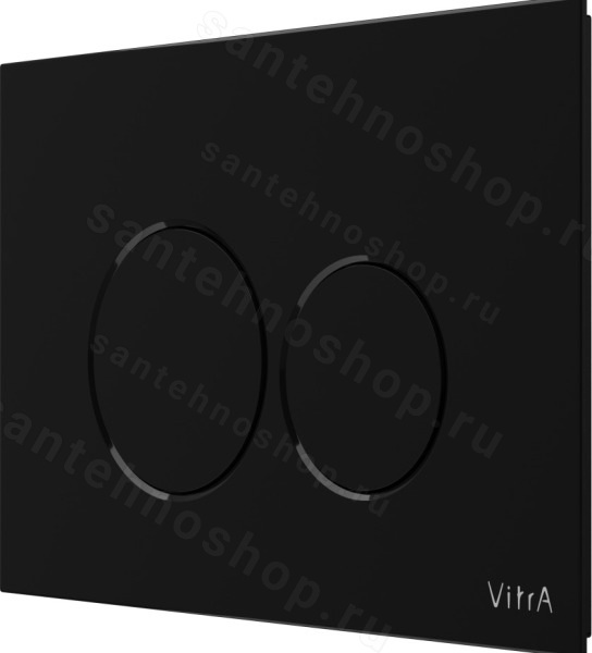 Кнопка смыва для инсталляции VitrA Origin 740-2450, глянцевый черный
