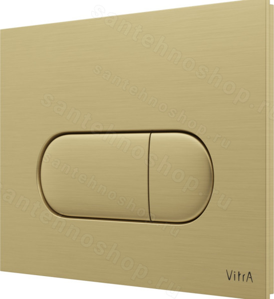 Кнопка смыва для инсталляции VitrA Root Round 740-2225, брашированное золото