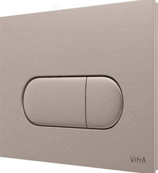 Кнопка смыва для инсталляции VitrA Root Round 740-2295, брашированный никель