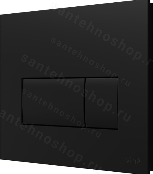 Кнопка смыва для инсталляции VitrA Root Square 740-2311, матовый черный