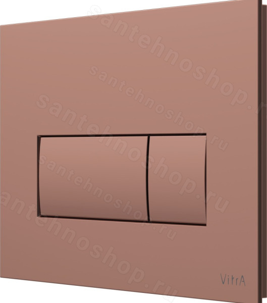 Кнопка смыва для инсталляции VitrA Root Square 740-2340, мягкая медь