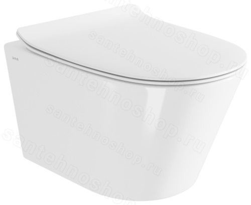 Подвесной унитаз VitrA M50 8302B003-6404, белый с сиденьем