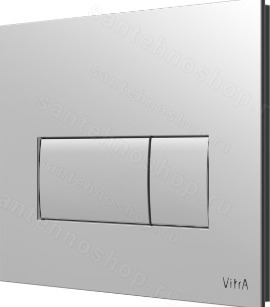 Кнопка смыва для инсталляции VitrA Root Square 740-2380, глянцевый хром