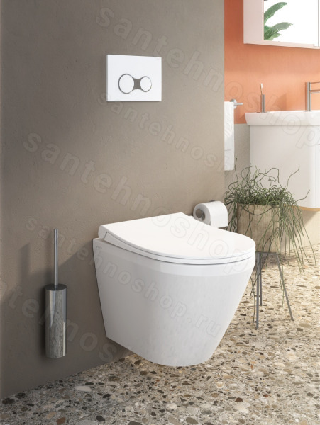 Кнопка смыва для инсталляции VitrA Sirius 740-0480, хром