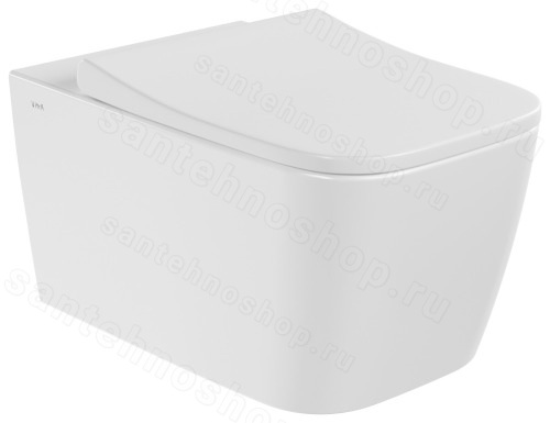 Подвесной унитаз VitrA Metropole 7906B003-6430, белый с сиденьем