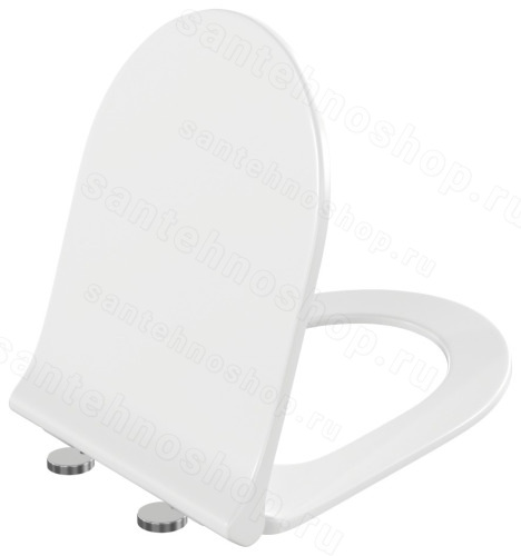 Комплект унитаза с инсталляцией VitrA S40 9860B003-7200: подвесной унитаз, сиденье, кнопка смыва