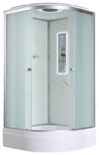 Душевая кабина AvaCan D3010LED 100x100 с гидромассажем 100x100 с гидромассажем