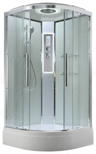 Душевая кабина AvaCan EM3080LEDT 80x80 с гидромассажем 80x80 с гидромассажем