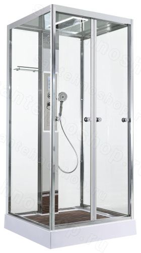 Душевая кабина AvaCan Z1910LED 100x100 с гидромассажем 100x100 с гидромассажем