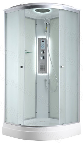Душевая кабина AvaCan C2080LED 80x80 с гидромассажем 80x80 с гидромассажем