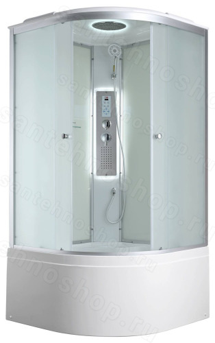 Душевая кабина AvaCan C5010LED 100x100 с гидромассажем 100x100 с гидромассажем