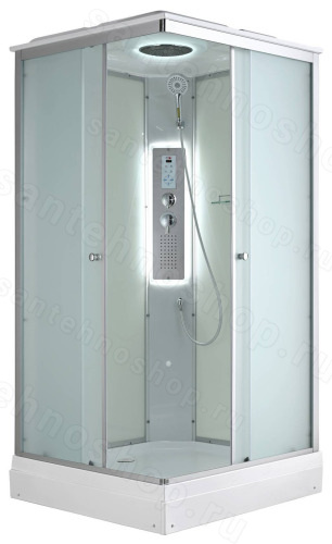Душевая кабина AvaCan CK2080LED 80x80 с гидромассажем 80x80 с гидромассажем