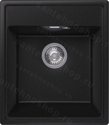 Кухонная мойка Dr. Gans Оливия 25.150.B0420.407 42x48 из искусственного камня, черный