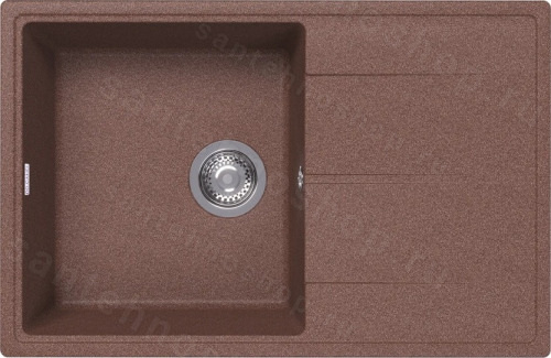 Кухонная мойка Dr. Gans Оливия 25.150.C0740.406 74x48 из искусственного камня, терракота