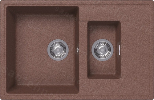 Кухонная мойка Dr. Gans Оливия 25.155.D0740.406 74x48 из искусственного камня, терракота