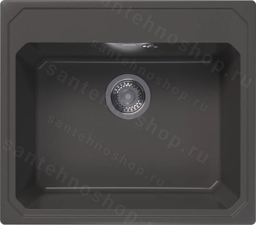 Кухонная мойка Dr. Gans Кардинал 29.030.D0570.410 57x50 из искусственного камня, везувий