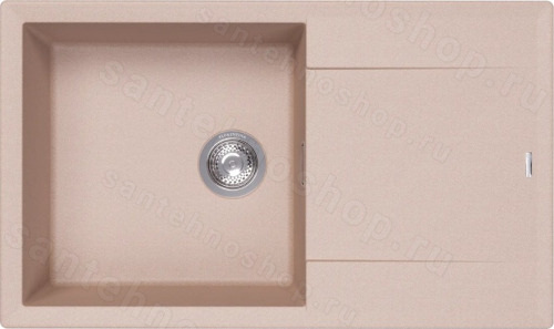 Кухонная мойка Florentina Тоскана 17.050.D0860.107 86x51 из кварцевого композита, песочный