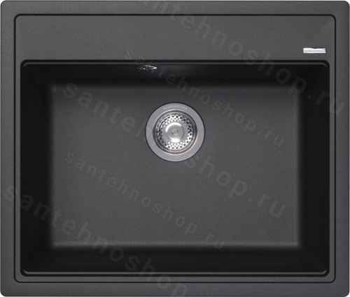 Кухонная мойка Florentina Липси 20.120.D0600.302 60x51 из кварцевого композита, антрацит