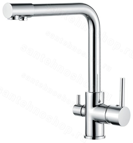 Смеситель для кухни AQG Duo 05NIC560CR, хром