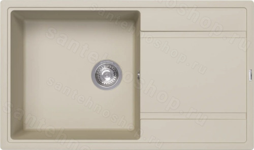 Кухонная мойка Florentina Липси 20.130.D0860.202 84x50 из кварцевого композита, шампань
