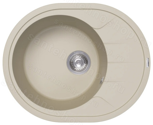 Кухонная мойка Florentina Родос 20.245.B0620.202 62x50 из кварцевого композита, шампань