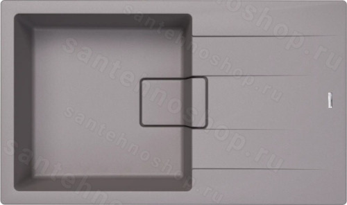 Кухонная мойка Florentina Ривьера 20.485.D0860.305 86x51 из кварцевого композита, грей