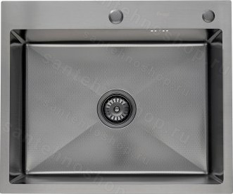 Кухонная мойка FRAP FS6050-9 60x50 стальная, оружейная сталь 60x50 стальная, оружейная сталь