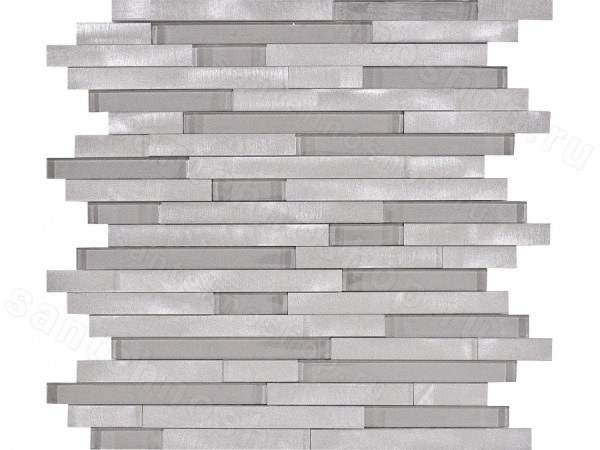 Мозаика L´Antic Colonial Mosaics Fusion Brick 3D Steel