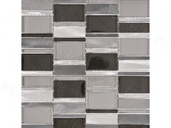 Мозаика L´Antic Colonial Mosaics Fusion Flat Steel Mix