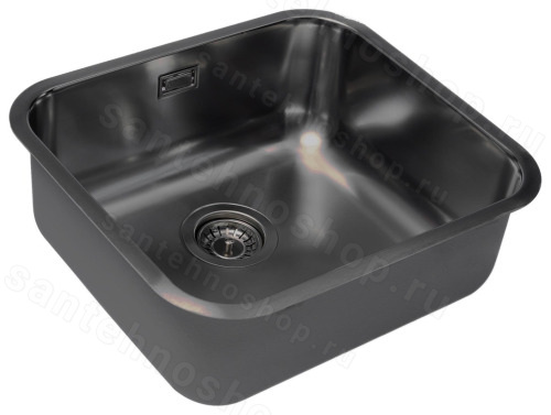 Кухонная мойка Grandex Aqua Select 49 2003343 50x45 стальная, графит