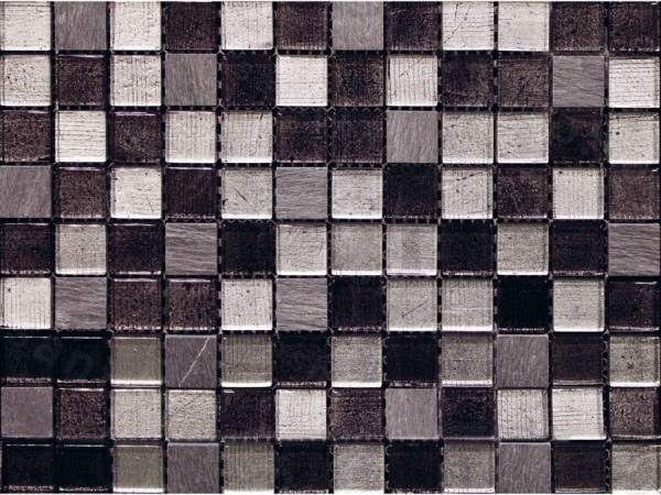 Мозаика L´Antic Colonial Mosaics Tecno Bhutan Silver Glass