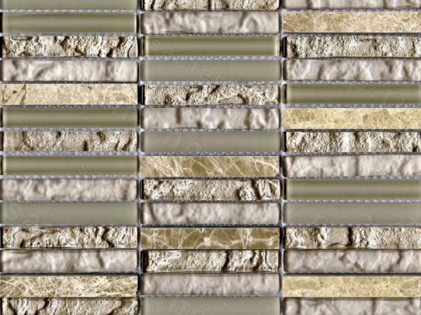 Мозаика L´Antic Colonial Mosaics Tecno Linear Cream Capuccino