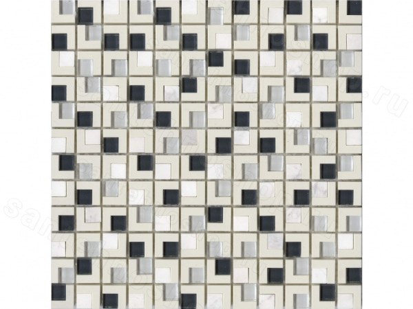 Мозаика L´Antic Colonial Mosaics Tetris White