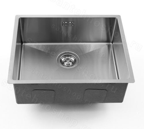 Кухонная мойка Grandex Aqua 504174 54x44 стальная, сатин 54x44 стальная, сатин