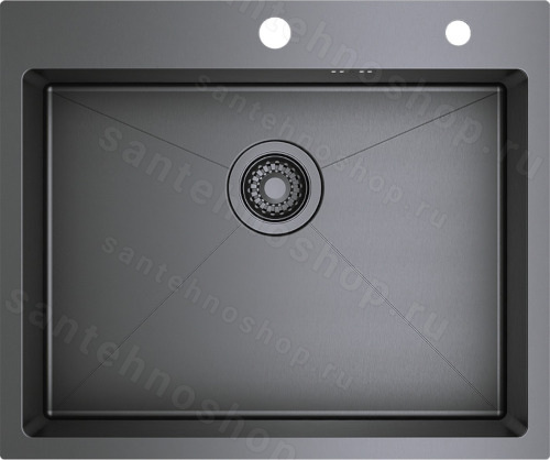 Кухонная мойка Raglo R701 R701.6050.09 60x50 стальная, графит