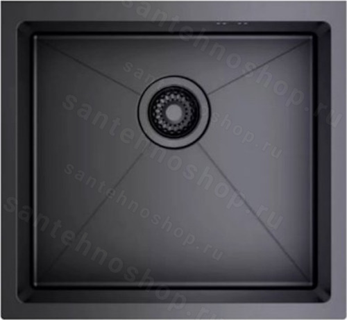 Кухонная мойка Raglo R703.5044.09 50x44 стальная, графит 50x44 стальная, графит