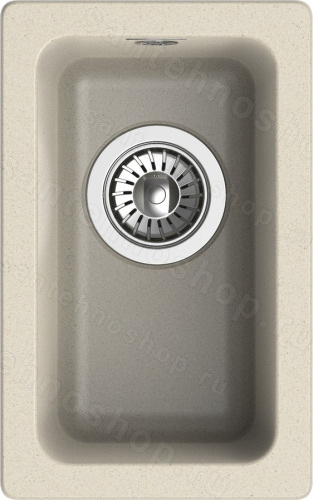 Кухонная мойка Rivelato BK-25 beige scuro 31x46 из кварцевого композита, темно-бежевый 31x46 из кварцевого композита, темно-бежевый