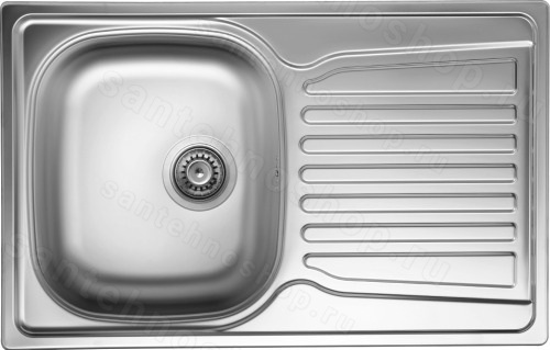 Кухонная мойка UKINOX Комфорт COP780.490 -GT8K 2L 78x49 стальная, хром