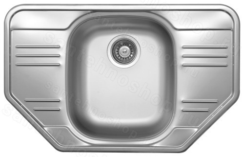 Кухонная мойка UKINOX Гранд GRP780.490 -GT8K 2C 78x49 стальная, хром