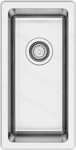Кухонная мойка UKINOX Techno TEB180.400 -G-10P 18x40 стальная, брашированная сталь
