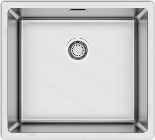 Кухонная мойка UKINOX Techno TEB450.400 -GT10P 45x40 стальная, брашированная сталь