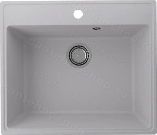 Кухонная мойка Ulgran Quartz forte Forte 580-04 58x50 из кварцевого композита, белый
