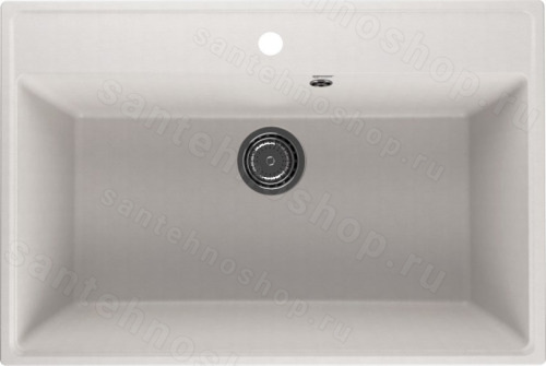 Кухонная мойка Ulgran Quartz forte Forte 760-01 76x51 из кварцевого композита, белый