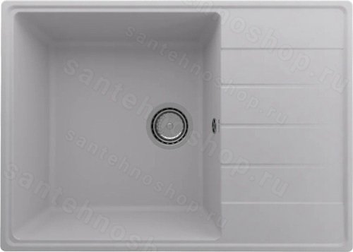 Кухонная мойка Ulgran Quartz prima Prima 700-04 70x50 из кварцевого композита, белый