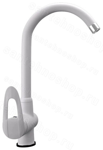 Смеситель для кухни Ulgran Uq-006 UQ-006-04, белый