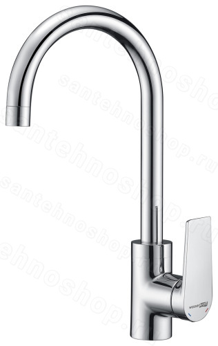 Смеситель для кухни WasserKraft Lopau 3200 3207, хром