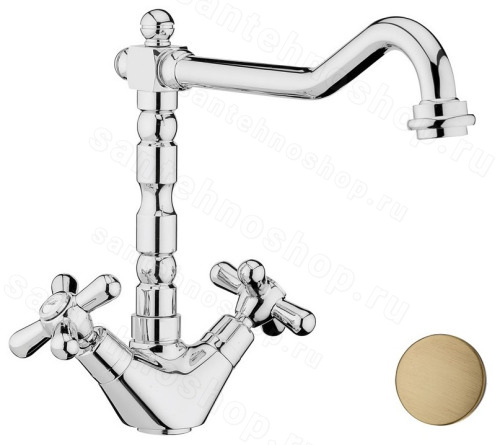 Смеситель для кухни Webert Kitchen armony AM780102065, бронза